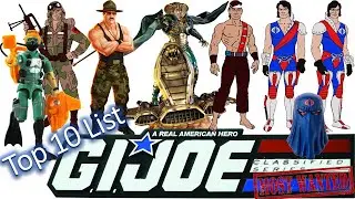 Top 10 Most Wanted G.I. Joe Classified Series Action Figures 6&rdquo; Hasbro 2022 before Fan First Friday