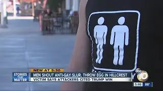 Men shout anti-gay slur, throw egg in Hillcrest