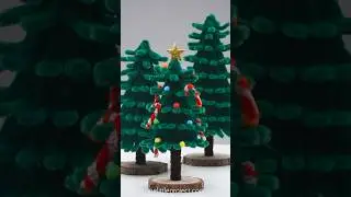 Pipe Cleaner Christmas Tree 🎄🌲🎄