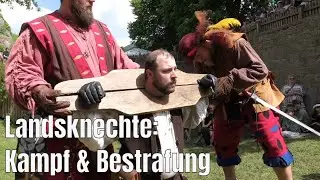 Schwertkampf und Gerichtsurteil auf der Festung Kufstein: Communitas Gladii in Aktion (Ritter-Fest)