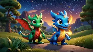 Three Baby Dragons Roar in Tune | Fantasy Song for Kids | Nursery Rhymes and Learning Songs