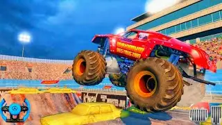 4x4 Monster Truck Metal Beast Free Style High Jump and Back flip || Drag Race monster Truck |