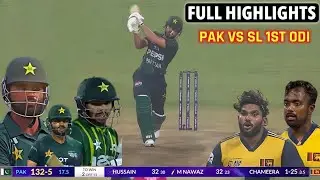 Pakistan vs Sri Lanka 1st ODI Match Full Highlight 2026 - PAK Vs SL 1st ODI Highlight