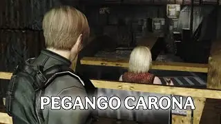 RESIDENT EVIL 4 #17 -  PASSEIO DE TRATOR COM A ASHLEY  - Dublado PT-BR