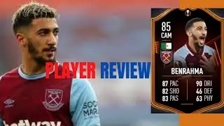 85 TOTGS BENRAHMA !!! WORTH BUYING?? FIFA 22 PLAYER REVIEW