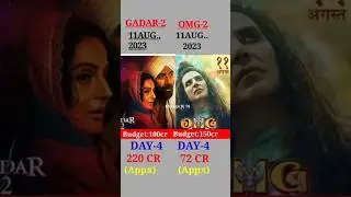 GADAR 2 VS OMG 2 #viral  MOVIE REVIEW POSTER #boxoffice COLLECTION IN HINDI #akshaykumar