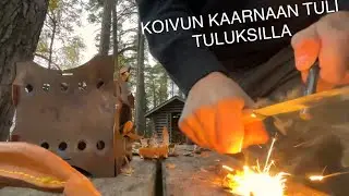 Työpäivän jälkeinen retki saareen: Tulukset, veitsi ja risukeitin