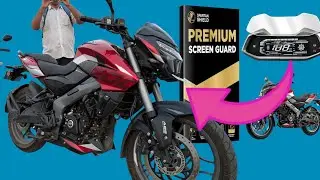 Spartan Shield Digital Screen Protector for Bajaj Pulsar NS200 Bought From Amazon