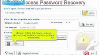 SysInfoTools Acess Password Recovery