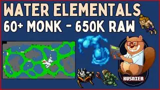 Water Elemental Dungeon | BEST exp for 60+ Monk | Tibia