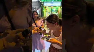 Probando insectos en Tailandia 🦂