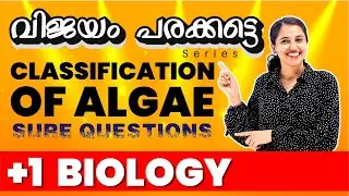 Plus One Model Exam | Biology | Classification of Algae | Exam Winner