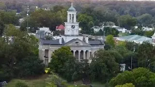 Drone Flight Up Yazoo River To Historic Vicksburg City-front (recorded 9/24/24)