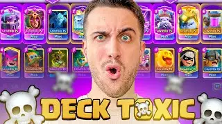 Provo 2 NUOVI Deck TOXIC e Scalo le 12.000 COPPE! Clash Royale ITA!