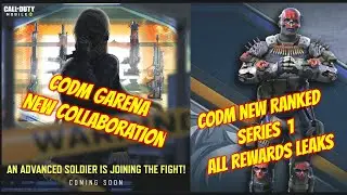 Cod mobile new ranked series rewards leaks / codm garena collaboration teaser leaks