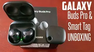 Samsung Galaxy Buds Pro & Smart Tag Unboxing| & First Look| Phantom Black|*Free*Gifts Thanks Samsung
