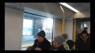 Toronto Finch West LRT 2025 grand opening part 11 Emery