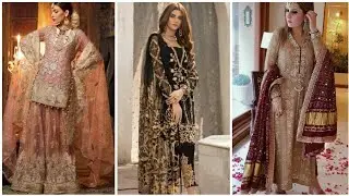 Beautiful Latest Trending Partywear Pakistani Suits 2019//by vahika world