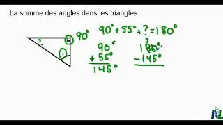 La somme des angles dans les triangles partie C