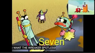 Numberblocks: Seven - Title Card (Arthur Style)