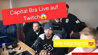 Capital Bra Twitch Live Stream Highlights😍😱! Freestyles, audio samples, gaming, and more🤭