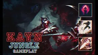 Jungle Diff? Easy Quadra Kill? Kayn Jungle Gameplay (Season 13)