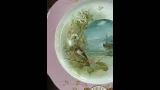 Редкое блюдо на Слете Коллекционеров и антикваров в #самара #фарфор #кузнецов #антик #посуда