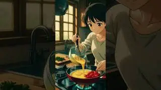 Daily Vlog | Healing animation 🌿 of daily living alone .#DailyVlog #anime #ytshorts