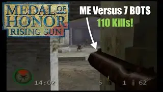 MOH Rising Sun Multiplayer - 1 v 7 Calumpit Chaos + Clandestine Guns (110-2)