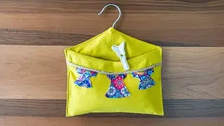 ⭐ Clothes Pin Pouch sewing tutorial ⭐