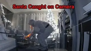 Real Santa Caught on Video Christmas Eve | Hidden Ring Camera Catches Elf on the Shelf