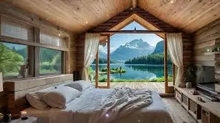 Wood Lake Cabin Bedroom &mdash; A Peaceful Morning Retreat in Nature