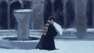 Speedpaint Harry Potter and how I study  color ʕ&acute;&bull; ᴥ&bull;̥`ʔ