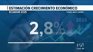 En Ecuador crecer&aacute; la econom&iacute;a en un 2,8% durante 2025