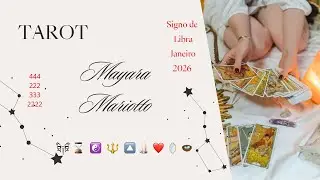 LIBRA ♎️ • ENERGIAS DO TAROT PARA JANEIRO ❤️🪺