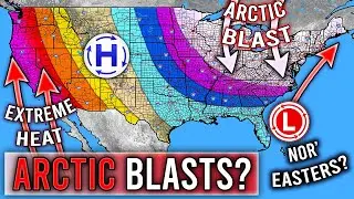 Upcoming MAJOR Arctic Blast, HURRICANE Fiona, Snowfall and more! - Direct Weather Channel