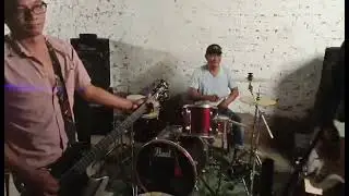 BREED (nirvana) Cover by TED MUZ BAND spontaneous crazy affected by Kurt Cobain #jamming session 