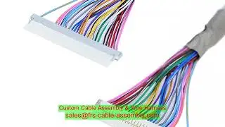 medical wearable SpO2 sensor cable LSZH IP68 LVDS KEL to I PEX IP68 FEP jacket double shield minus40