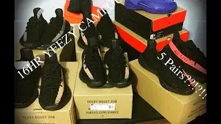 16HR YEEZY CAMPOUT IN CANADA!!GOT 5 PAIRS?!![VLOG#1]