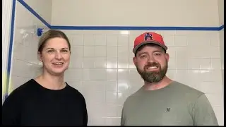 Bathroom Tile Paint Project   HD 1080p
