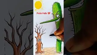 Pride Always Breaks 💔 | Emotional Drawing | Art Story