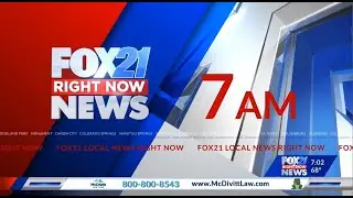 KXRM - FOX21 Local News Right Now at 7 AM - Open and A Block (July 23, 2020)