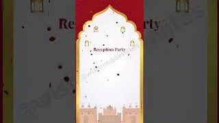 Traditional Rajasthani Wedding Invitation | Rajasthani Wedding Invitation Video - WishNWed