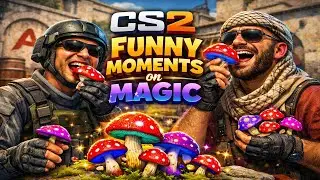 This CS2 Match Got Weird Fast, Gaming On Mushrooms!
