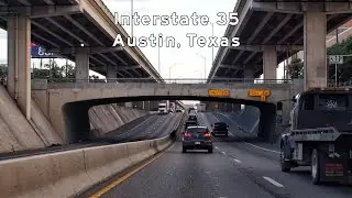 2017/04/18 - Interstate 35 - Austin, Texas at Night