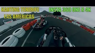 Kart Las Américas Tenerife | Insta 360 One R 4K 🏎 | RECORDING AND FLYING