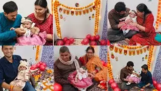 Shreeja's Annaprashan Ceremony🥰 || Rice ceremony || अन्नप्राशन समारोह