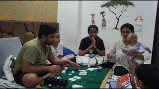 Family Poker Night: Laughter, Bluffs, and Good Times!
