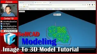 SelfCAD Create 3D Model From Image Tutorial