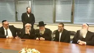 Moshe Gafne of Degel explains the agreement